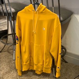 Champion Sweatshirt Hoodie Mens Reverse Weave Sz L